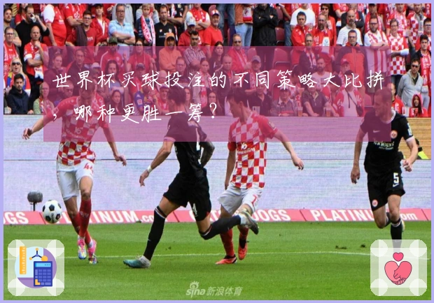世界杯买球投注的不同策略大比拼，哪种更胜一筹？