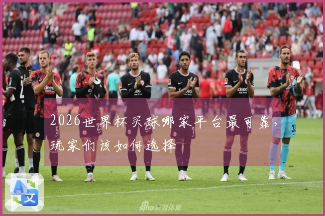 2026世界杯买球哪家平台最可靠，玩家们该如何选择